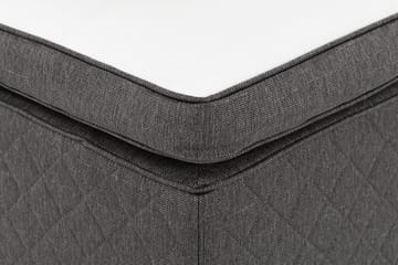 Sundborn Boksseng 80x200 Middelfast Memory - Grå - Møbler - Senge - Enkeltsenge