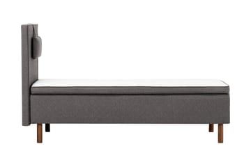 Sundborn Boksseng 80x200 Middelfast Memory - Grå - Møbler - Senge - Enkeltsenge