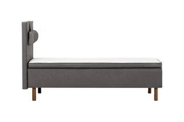 Sundborn boksseng 90x200 - Grå - Møbler - Senge - Enkeltsenge