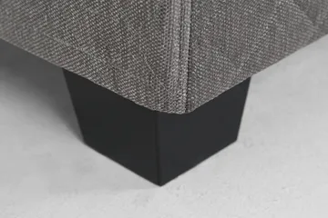 Sundborn Kontinentalseng 120x200 - Grå - Møbler - Senge - Enkeltsenge