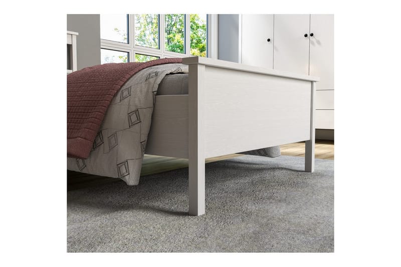 Sylven Sengeramme 90x190 cm - Natur/Hvid - Møbler - Senge - Sengeramme & sengestel