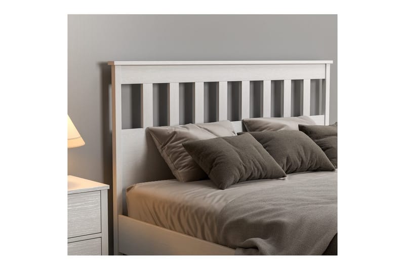 Sylven Sengeramme - Natur/Hvid - Møbler - Senge - Sengeramme & sengestel