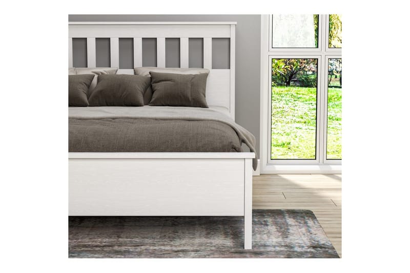 Sylven Sengeramme - Natur/Hvid - Møbler - Senge - Sengeramme & sengestel