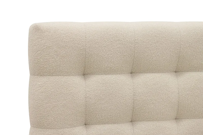 Teddy Komplet Sengesæt Sengeramme med Madras 120x200 cm - Beige - Møbler - Senge - Komplet sengepakke