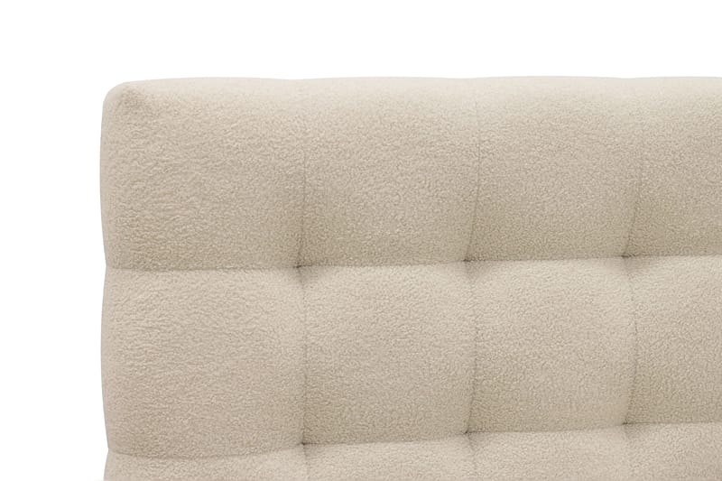 Teddy Komplet Sengesæt Sengeramme med Madras 140x200 cm - Beige - Møbler - Senge - Komplet sengepakke