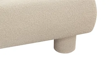 Teddy Komplet Sengesæt Sengeramme med Madras 160x200 cm - Beige - Møbler - Senge - Komplet sengepakke