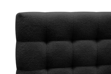 Teddy Komplet Sengesæt Sengeramme med Madras 180x200 cm - Sort - Møbler - Senge - Komplet sengepakke