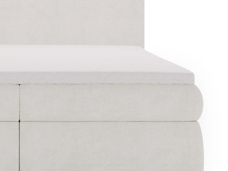 Thyrelis sengepakke kontinentalseng 180x200 cm med opbevaring og løftebund - Beige - Møbler - Senge - Kontinentalsenge