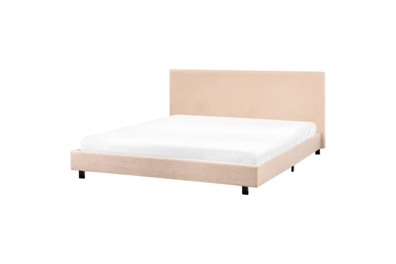 Vandseng Albi - Beige, sort/Bouclé, 180x200 cm - Møbler - Senge - Vandseng