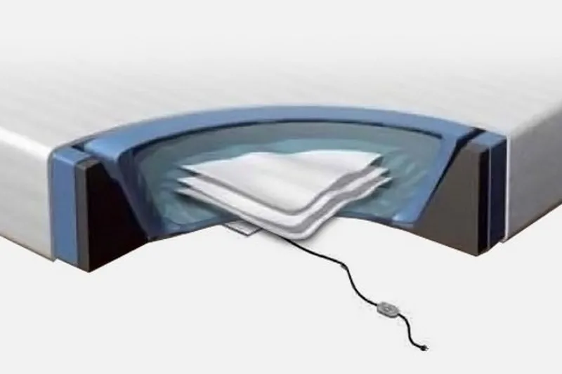 Jasmin Vandseng 180 | 200 cm - Hvid - Møbler - Senge - Vandseng