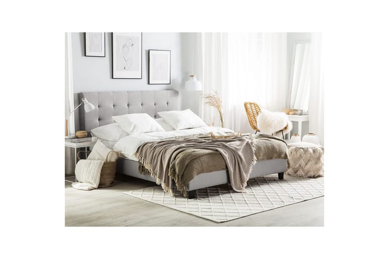 Vandseng La Rochelle - Lysegrå, 160x200 cm - Møbler - Senge - Vandseng