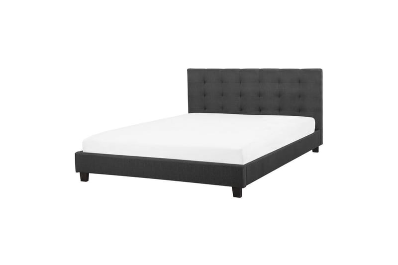 Vandseng La Rochelle, Mørkegrå, sort, 160x200 cm