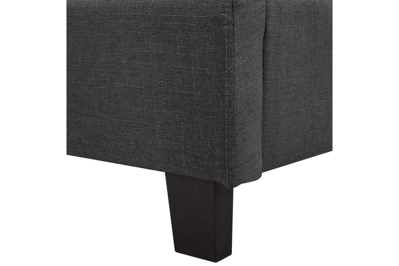 Vandseng La Rochelle - Mørkegrå, sort, 160x200 cm - Møbler - Senge - Vandseng