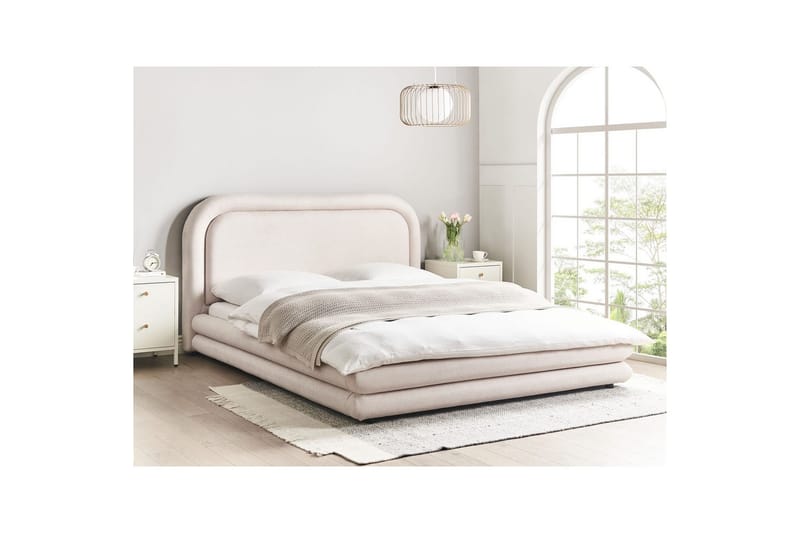 Vandseng Lavardens - Beige, sort, 160x200 cm - Møbler - Senge - Vandseng