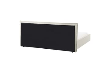 Vandseng Lestre - Hvid, Sort, 180x200 cm - Møbler - Senge - Familieseng