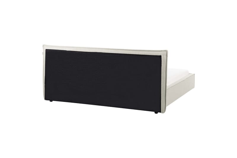 Vandseng Lestre - Hvid, Sort, 180x200 cm - Møbler - Senge - Familieseng