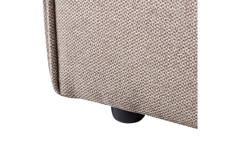 Vandseng Lestre - Taupe, sort, 160x200 cm - Møbler - Senge - Vandseng