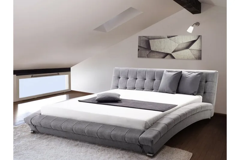 Lille vandsseng 160 | 200 cm, Grå