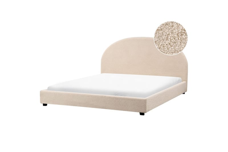 Vandseng Vaucluse - Beige Bouclé, 180x200 cm - Møbler - Senge - Vandseng