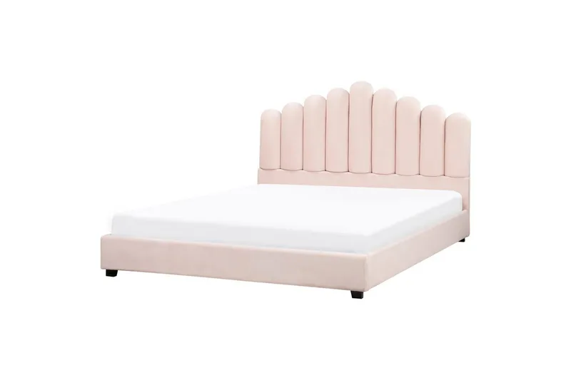 Vandseng Vincennes - Rosa, Sort, 180x200 cm - Møbler - Senge - Vandseng