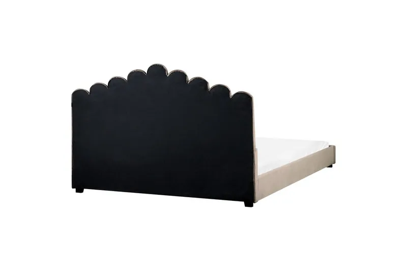 Vandseng Vincennes - Taupe, sort, 180x200 cm - Møbler - Senge - Vandseng