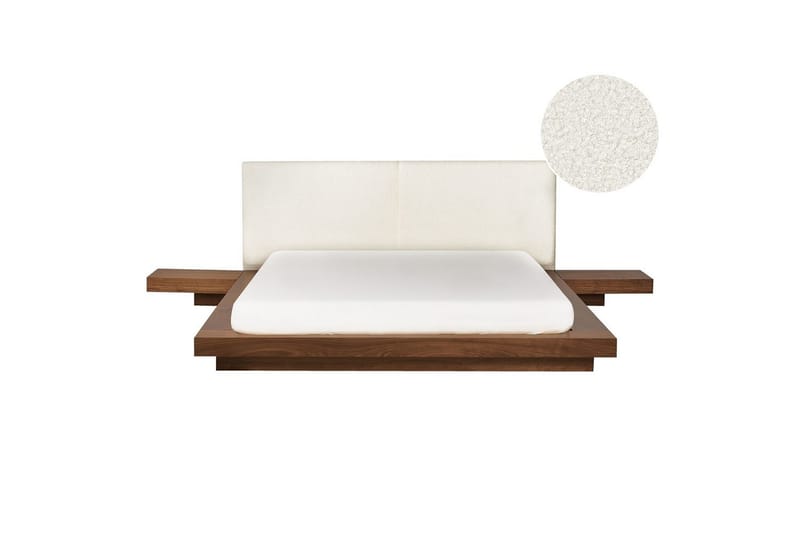 Vandseng Zen, Brun, Hvid, 160x200 cm