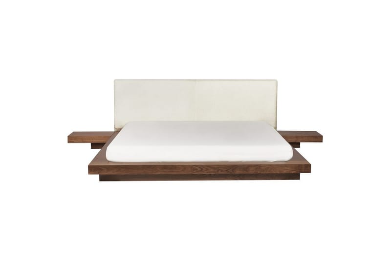 Vandseng Zen - Brun, Hvid, 180x200 cm - Møbler - Senge - Familieseng