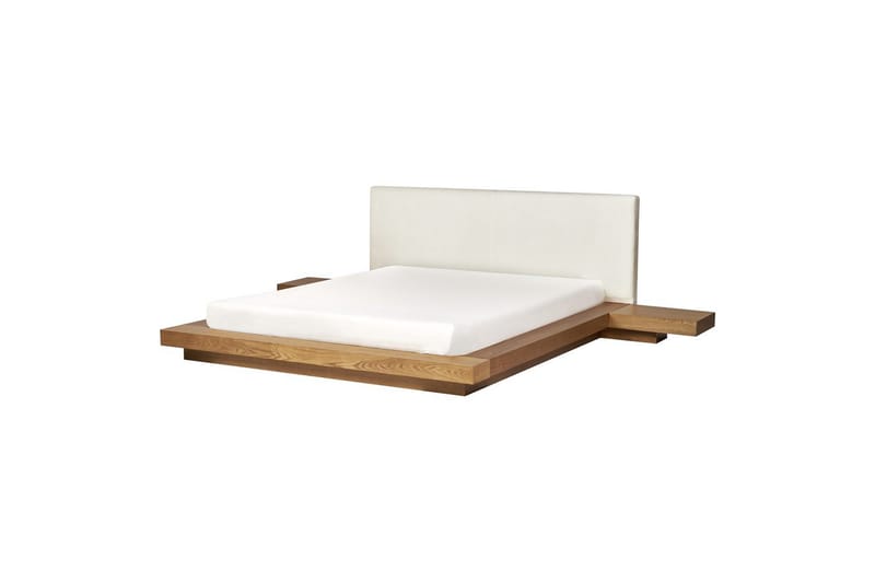 Vandseng Zen - Lys træ, hvid, 160x200 cm - Møbler - Senge - Familieseng