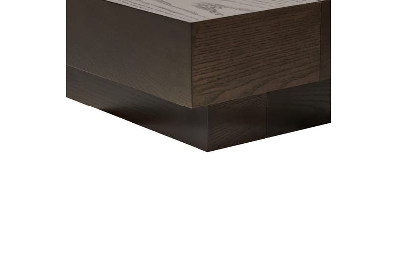 Vandseng Zen - Mørkt træ, hvid, 160x200 cm - Møbler - Senge - Familieseng