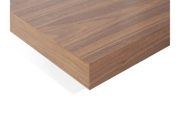 Zen Vandseng 180x200 cm i Træ med Kunstlæderbagstykke - Brun - Møbler - Senge - Vandseng