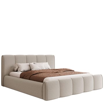 Varlinor Sengeramme 140x200 cm med Opbevaring - Beige - Møbler - Senge - Sengeramme & sengestel