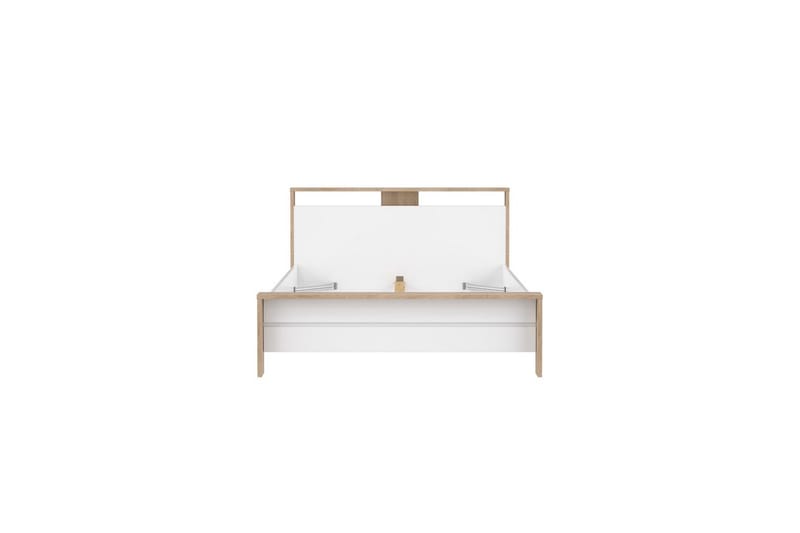 Varun Sengestel 140x190 cm - Hvid/Natur - Møbler - Senge - Sengeramme & sengestel