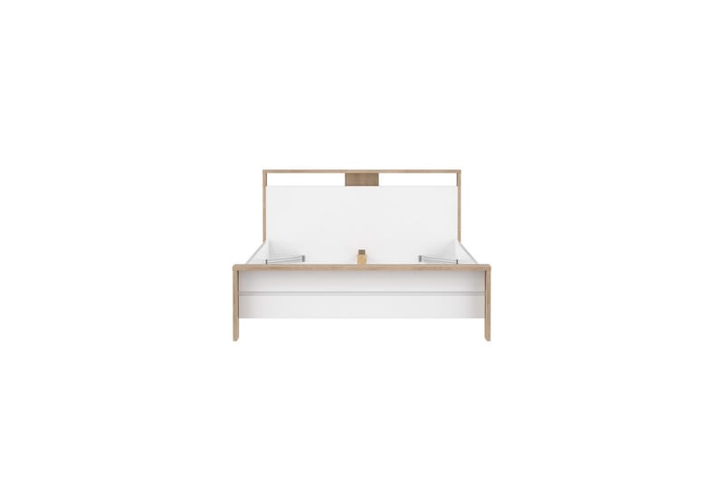 Varun Sengestel 140x190 cm - Hvid/Natur - Møbler - Senge - Sengeramme & sengestel