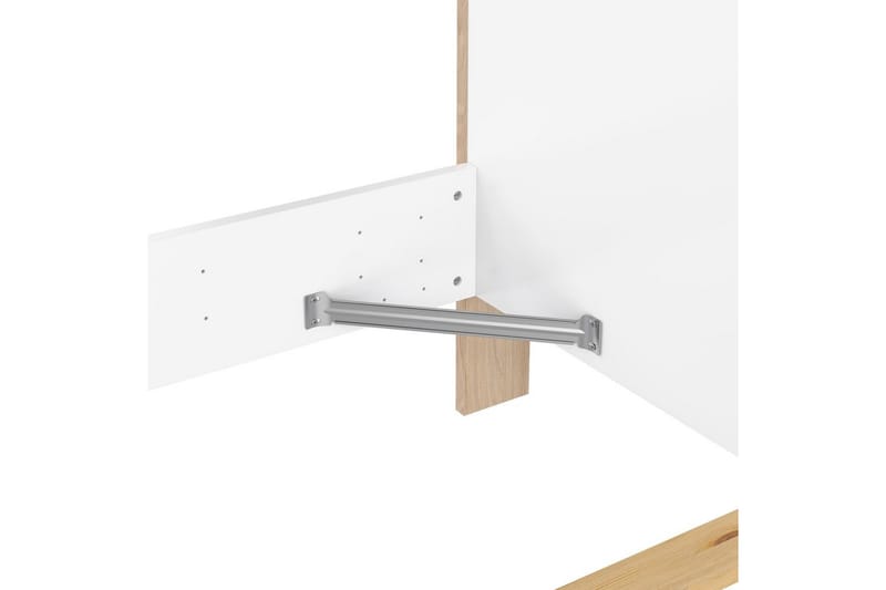 Varun Sengestel 140x190 cm - Hvid/Natur - Møbler - Senge - Sengeramme & sengestel