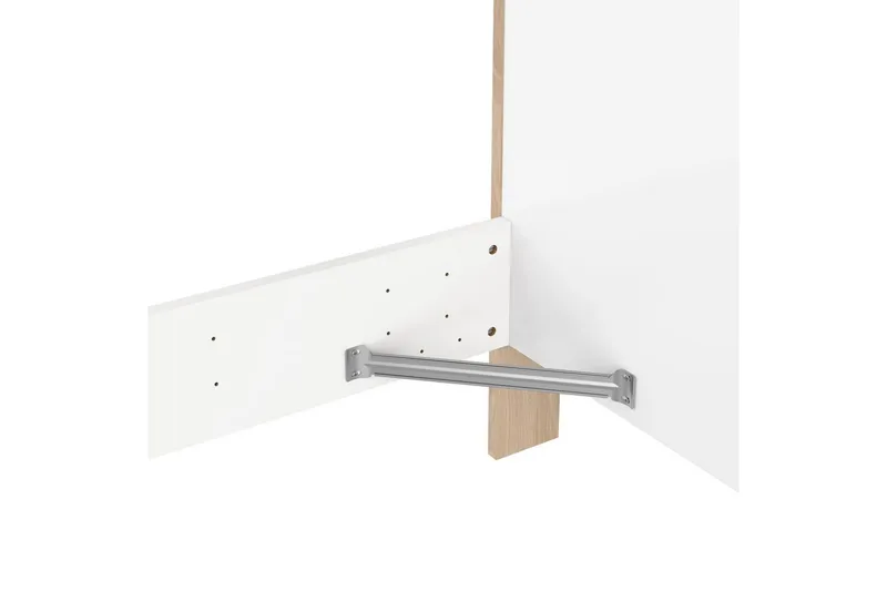 Varun Sengestel 140x200 cm - Hvid/Natur - Møbler - Senge - Sengeramme & sengestel