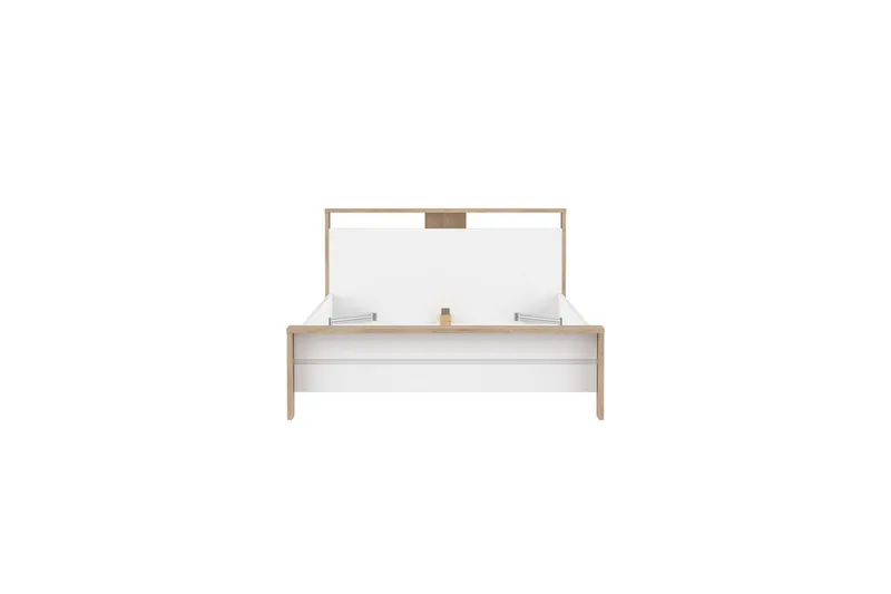 Varun Sengestel 140x200 cm - Hvid/Natur - Møbler - Senge - Sengeramme & sengestel