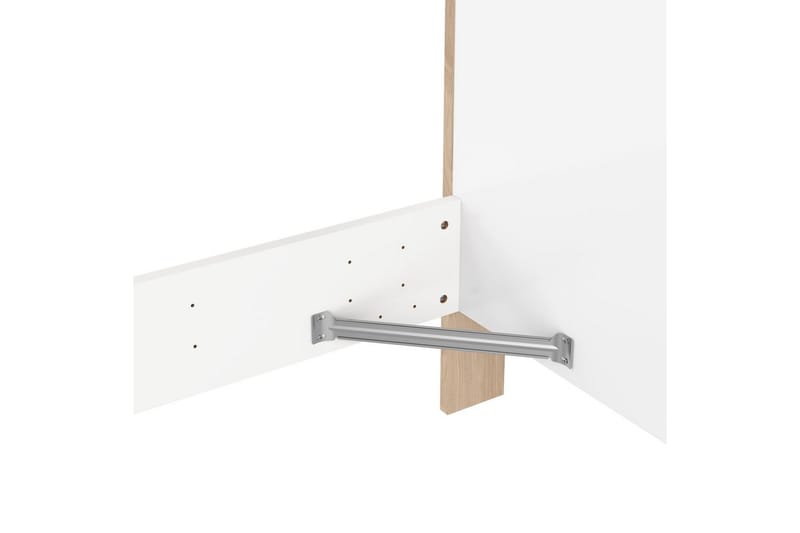 Varun Sengestel 140x200 cm - Hvid/Natur - Møbler - Senge - Sengeramme & sengestel