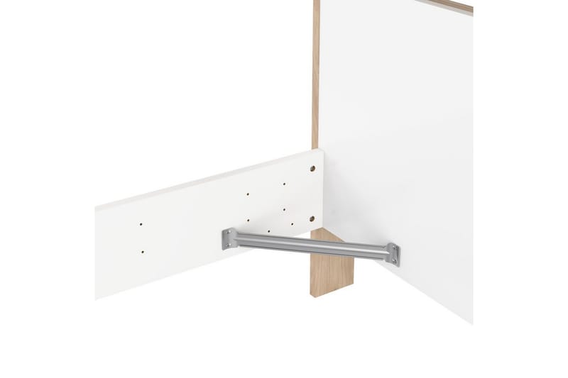 Varun Sengestel 160x200 cm - Hvid/Natur - Møbler - Senge - Sengeramme & sengestel