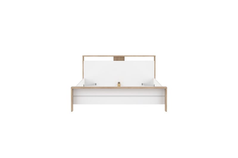 Varun Sengestel 160x200 cm - Hvid/Natur - Møbler - Senge - Sengeramme & sengestel