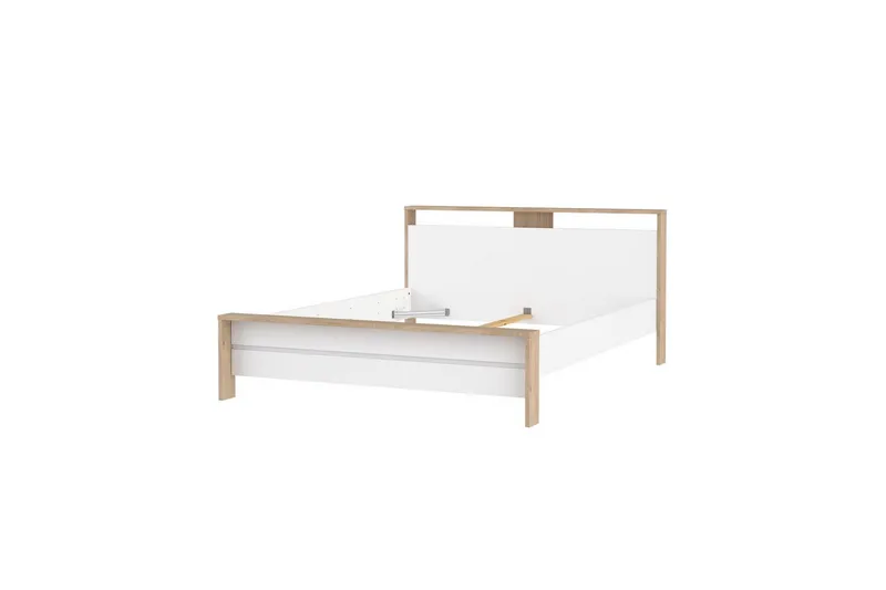 Varun Sengestel 160x200 cm, Hvid/Natur