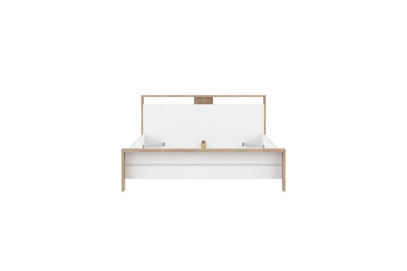 Varun Sengestel 160x200 cm - Hvid/Natur - Møbler - Senge - Sengeramme & sengestel