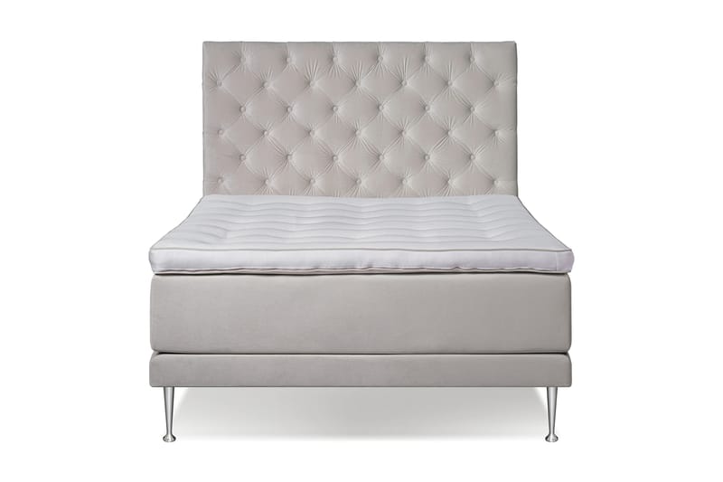 Victoria Komplet sengepakke 140x200 - Lyserød - Møbler - Senge - Komplet sengepakke