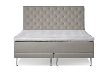 Uden sengegavl - Beige