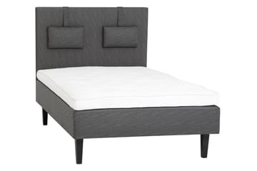 Viken base boksseng 120x200 - Ancona Grå - Møbler - Senge - Komplet sengepakke