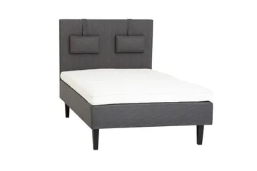 Viken base boksseng 120x200 - Ancona Grå - Møbler - Senge - Enkeltsenge