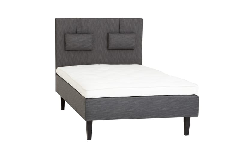 Viken base boksseng 120x200 - Ancona Grå - Møbler - Senge - Enkeltsenge