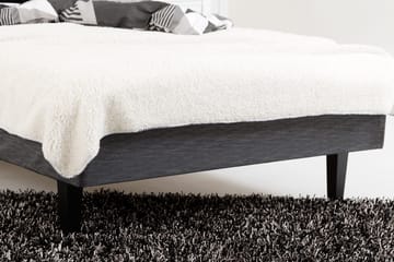 Viken base boksseng 120x200 - Ancona Grå - Møbler - Senge - Komplet sengepakke