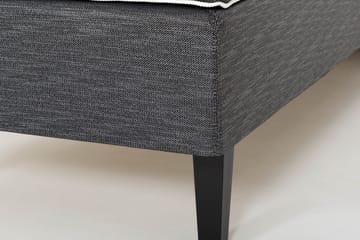 Viken base boksseng 120x200 - Ancona Grå - Møbler - Senge - Enkeltsenge