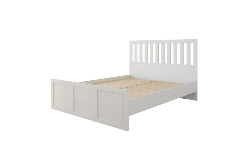 Vyric Sengeramme, Mat Hvid