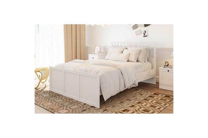 Vyric Sengeramme - Mat Hvid - Møbler - Senge - Sengeramme & sengestel